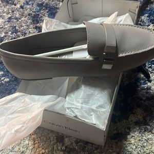 Brand new Calvin Klein flat shoes